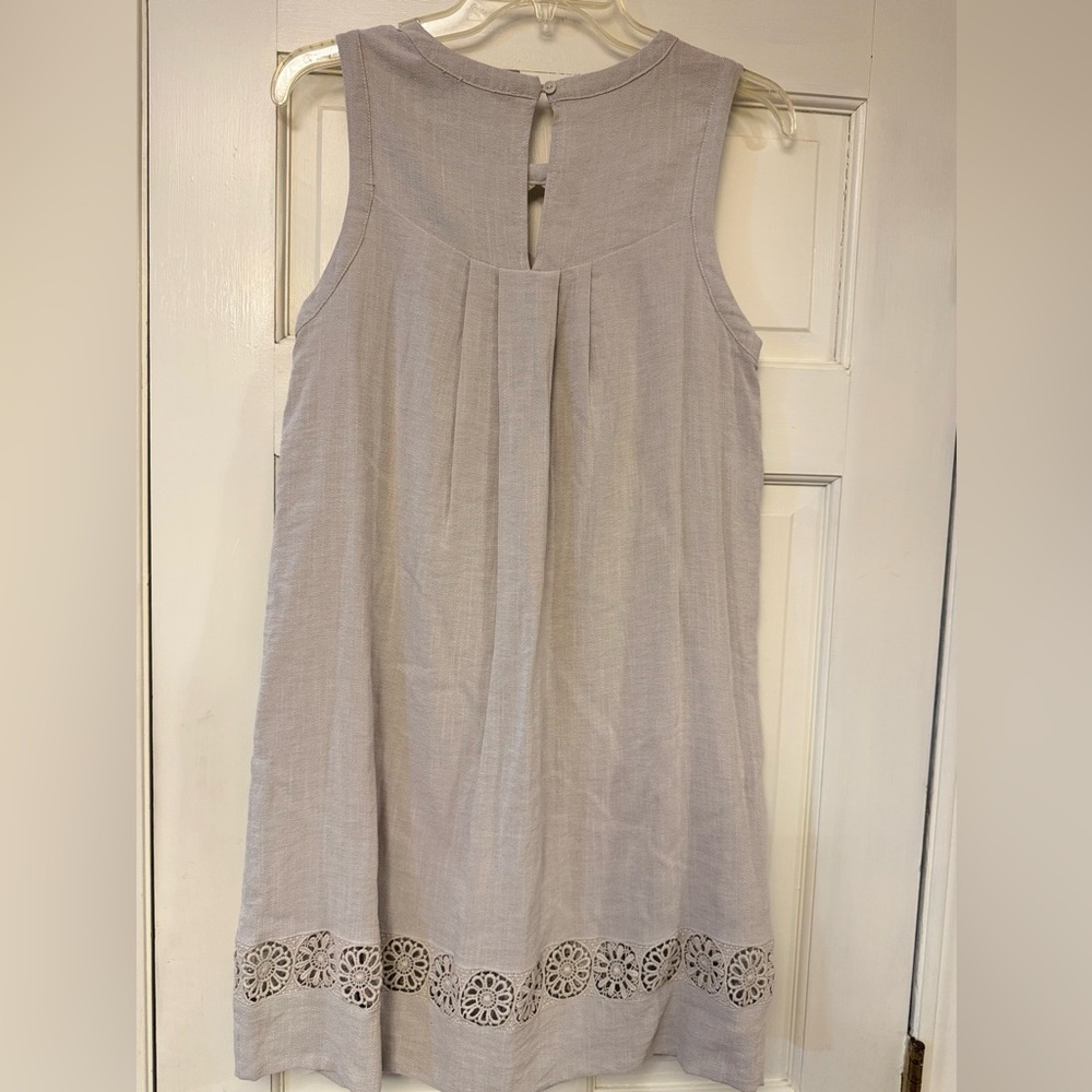 Doe & Rae‎ Gray Mini Dress - Picture 2 of 7
